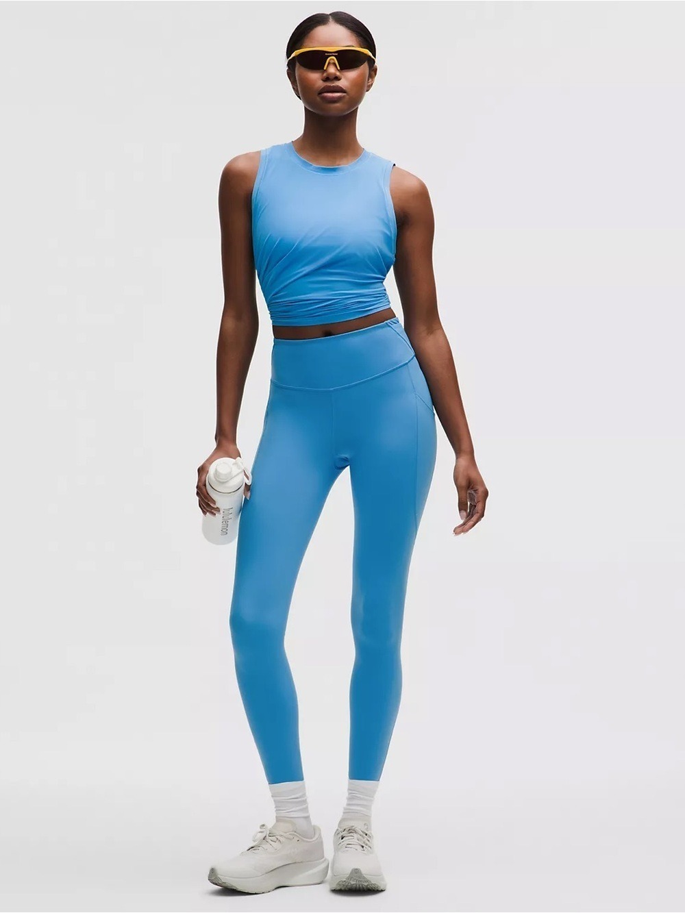 Lululemon Blue Fast Free HR Tight 25" Leggings Size 6